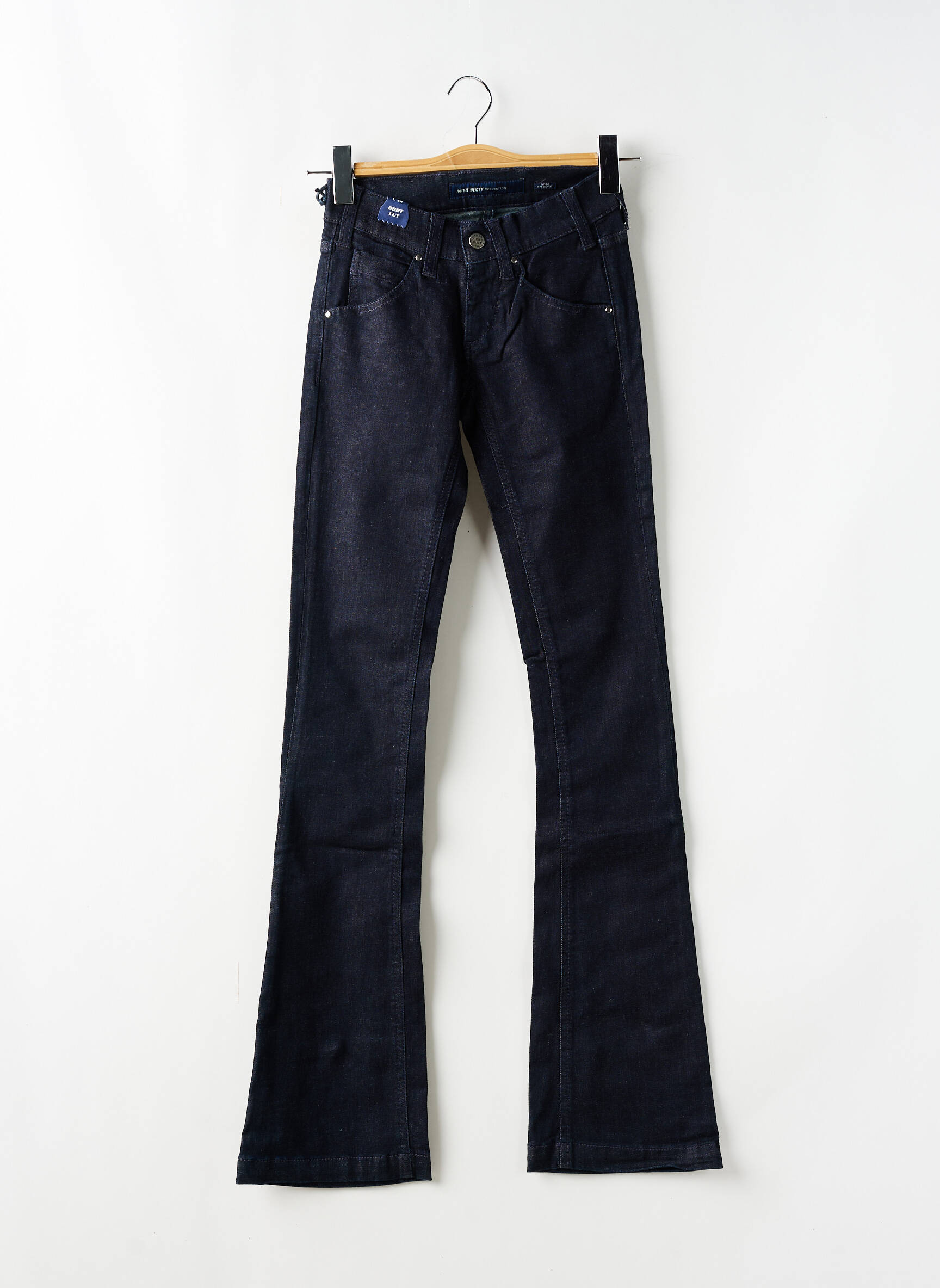 Bootcut džinsai tamprumas maža dydžio mėlyna MISS SIXTY moteris