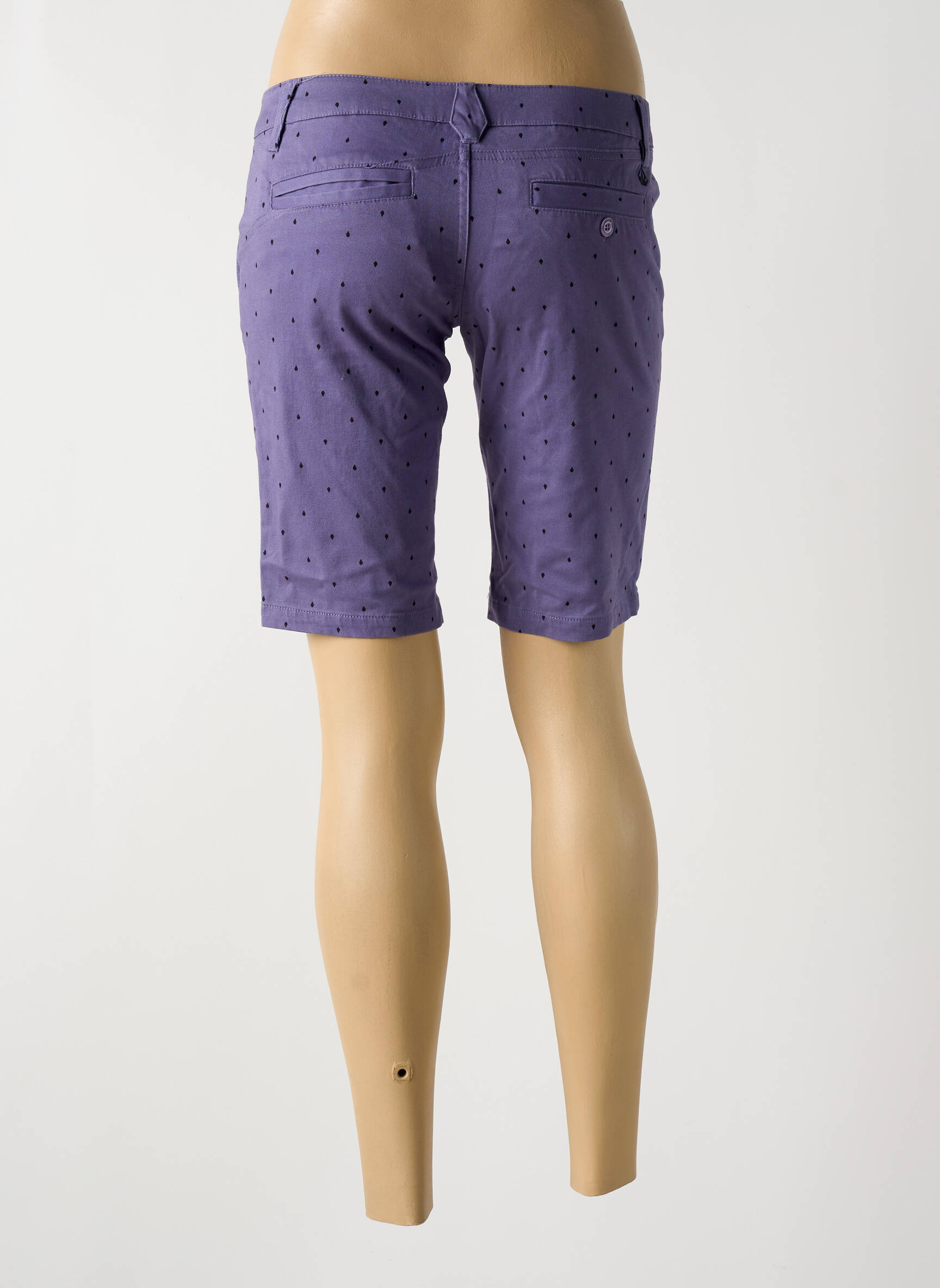 Bermudas pincetų dydis maža dydžio violetinis VOLCOM moteris