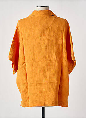 Bluzonai trumpas rankovės oranžinė MOUSQUETON moteris