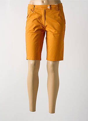Bermudas oranžinė MOUSQUETON moteris