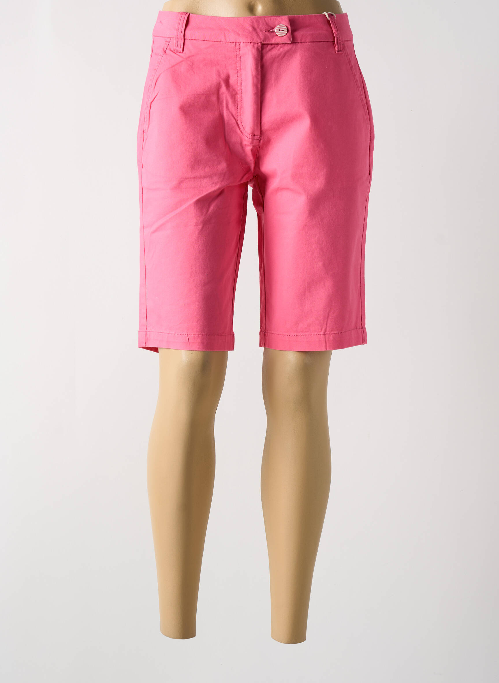 Bermudas rožinė MOUSQUETON moteris