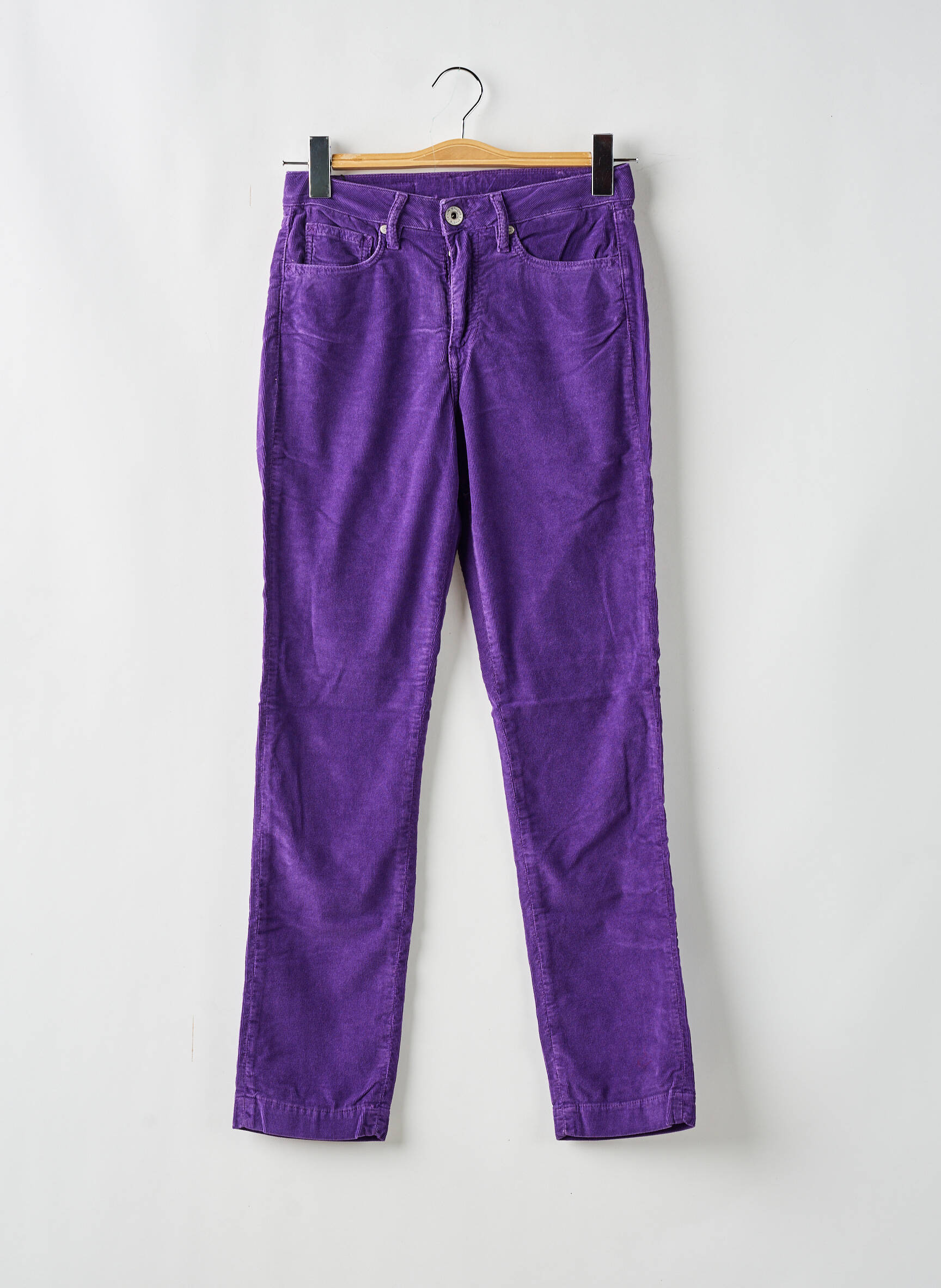 Lieknos kelnės violetinis DENIM STUDIO moteris