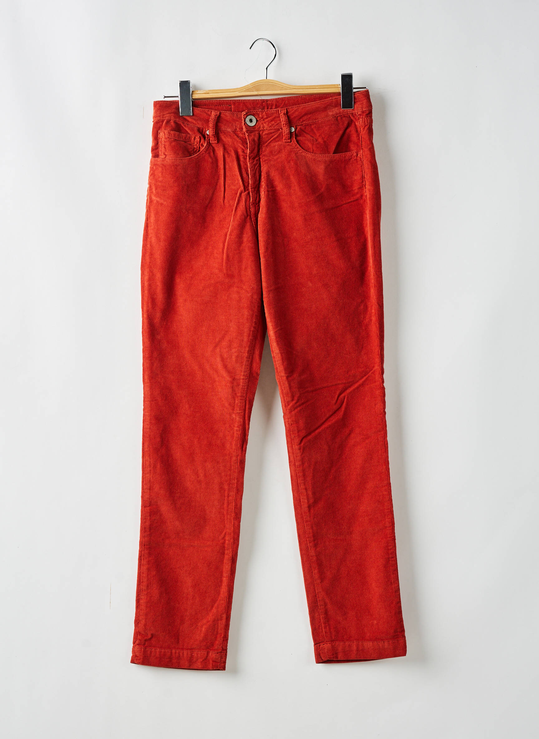 Lieknos kelnės oranžinė DENIM STUDIO moteris