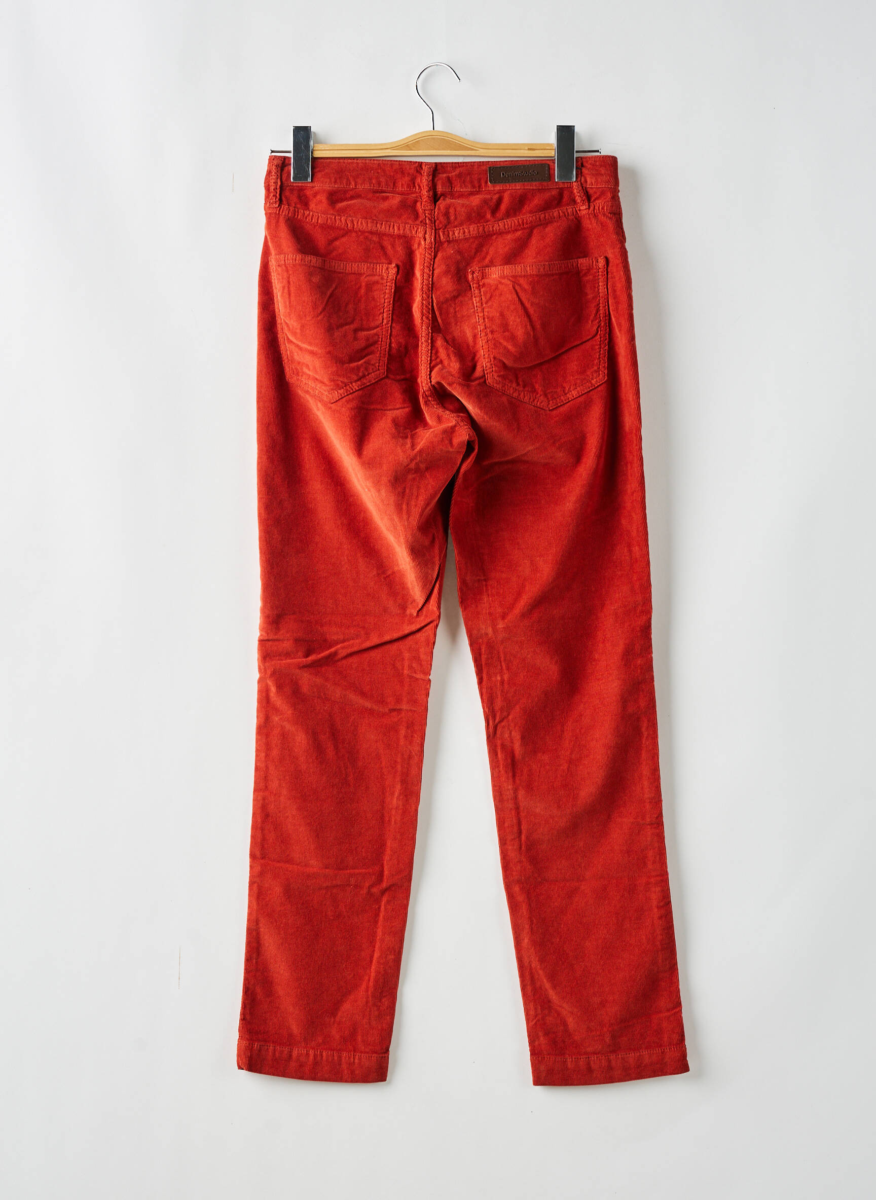 Lieknos kelnės oranžinė DENIM STUDIO moteris