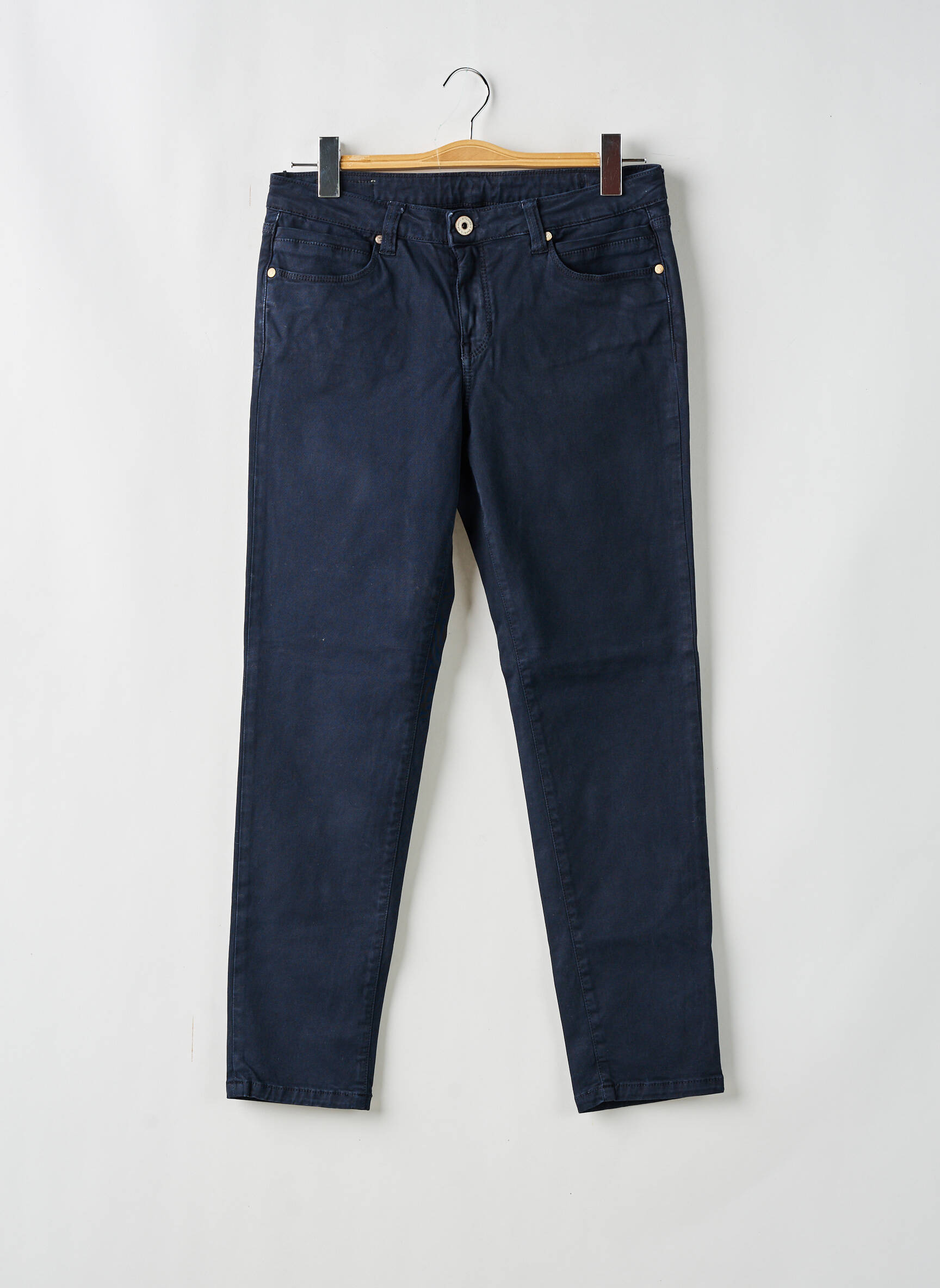 Lieknos kelnės mėlyna DENIM STUDIO moteris