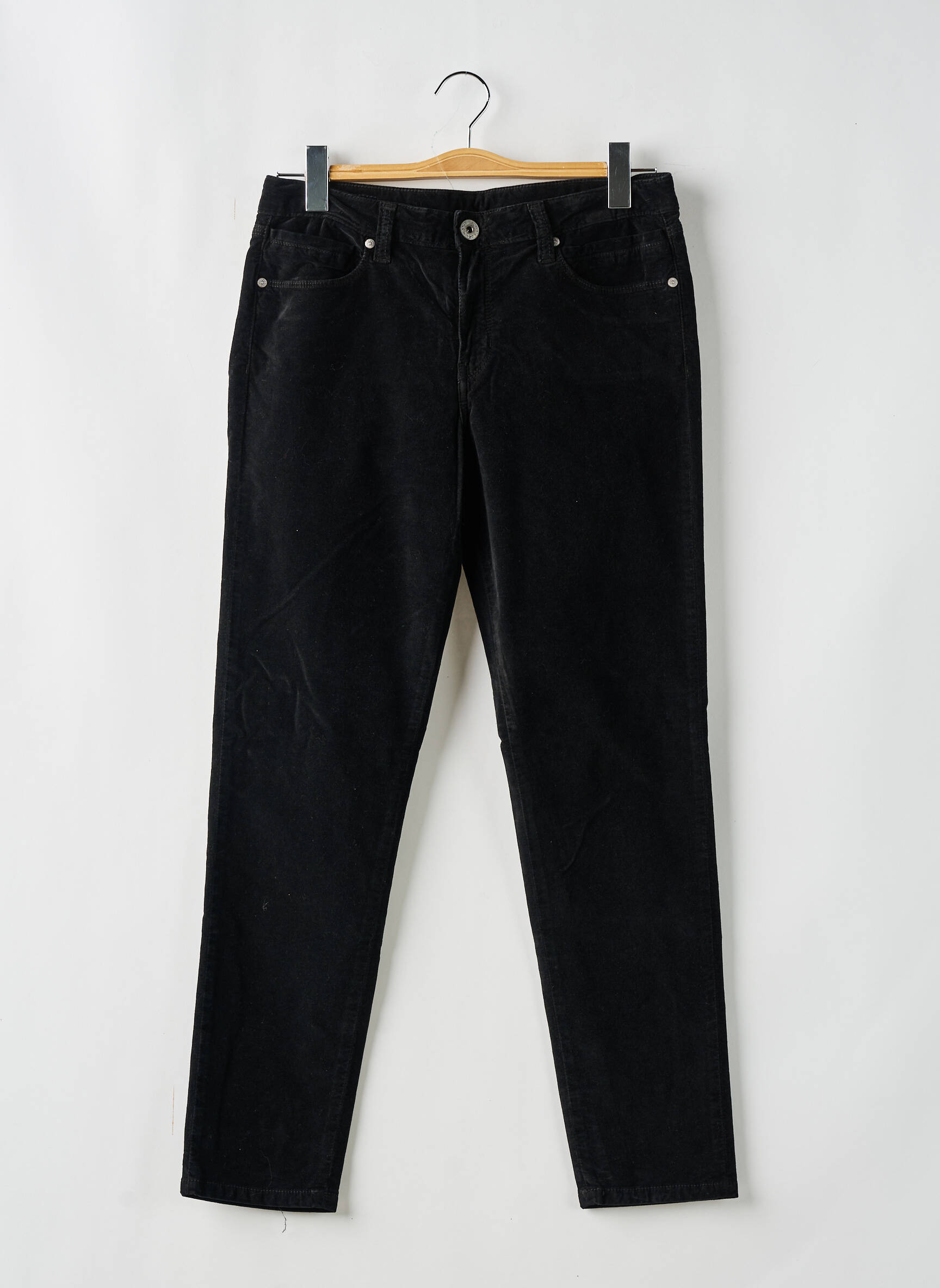 Lieknos kelnės juodas DENIM STUDIO moteris