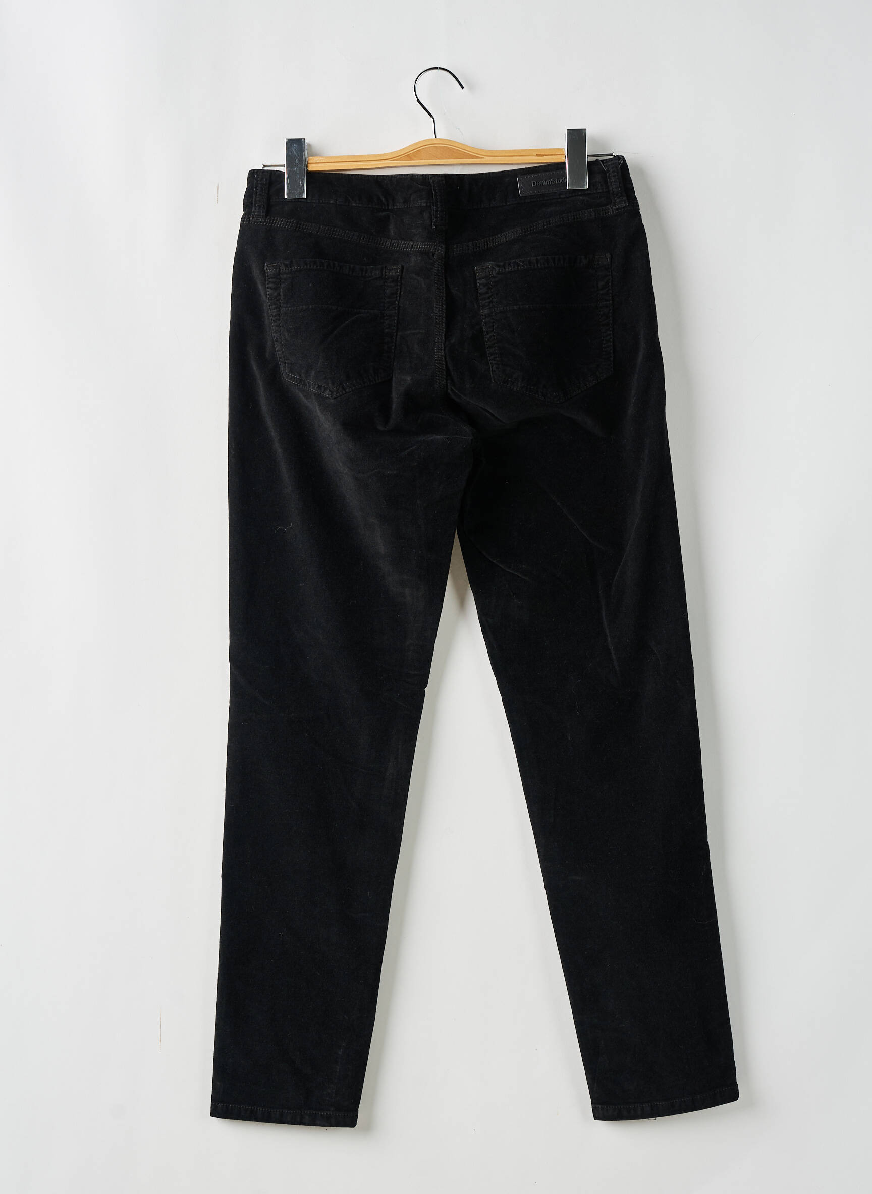 Lieknos kelnės juodas DENIM STUDIO moteris