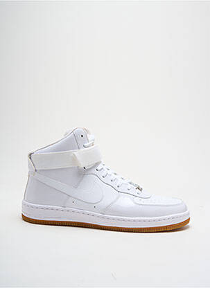 Bėgimo bateliai lygus medžiaga plokščias kulnas iki 3 cm baltas NIKE moteris
