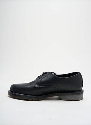 Derbiai satino audinys plokščias kulnas iki 3 cm juodas DR MARTENS moteris
