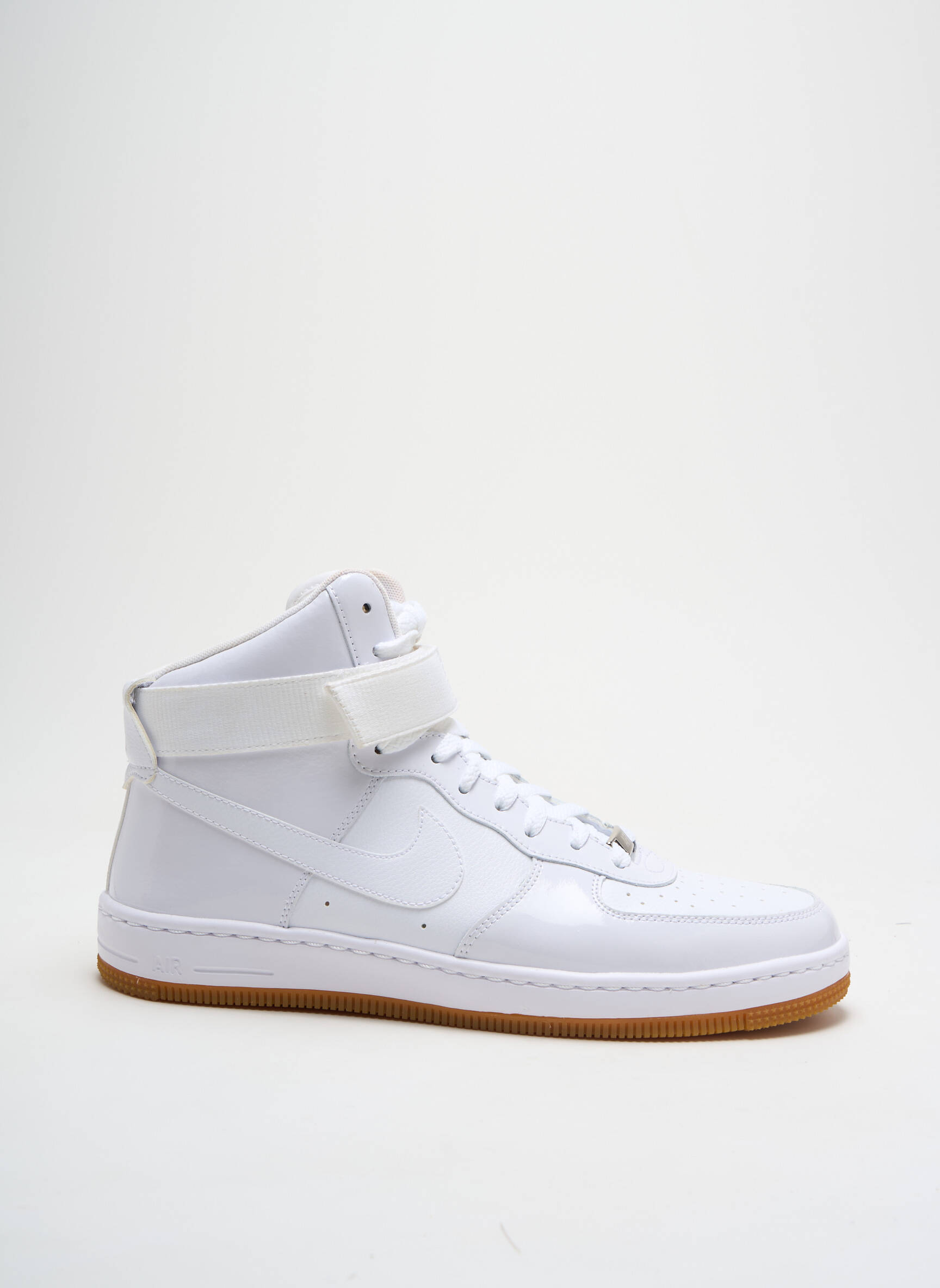 Bėgimo bateliai lygus medžiaga plokščias kulnas iki 3 cm baltas NIKE moteris