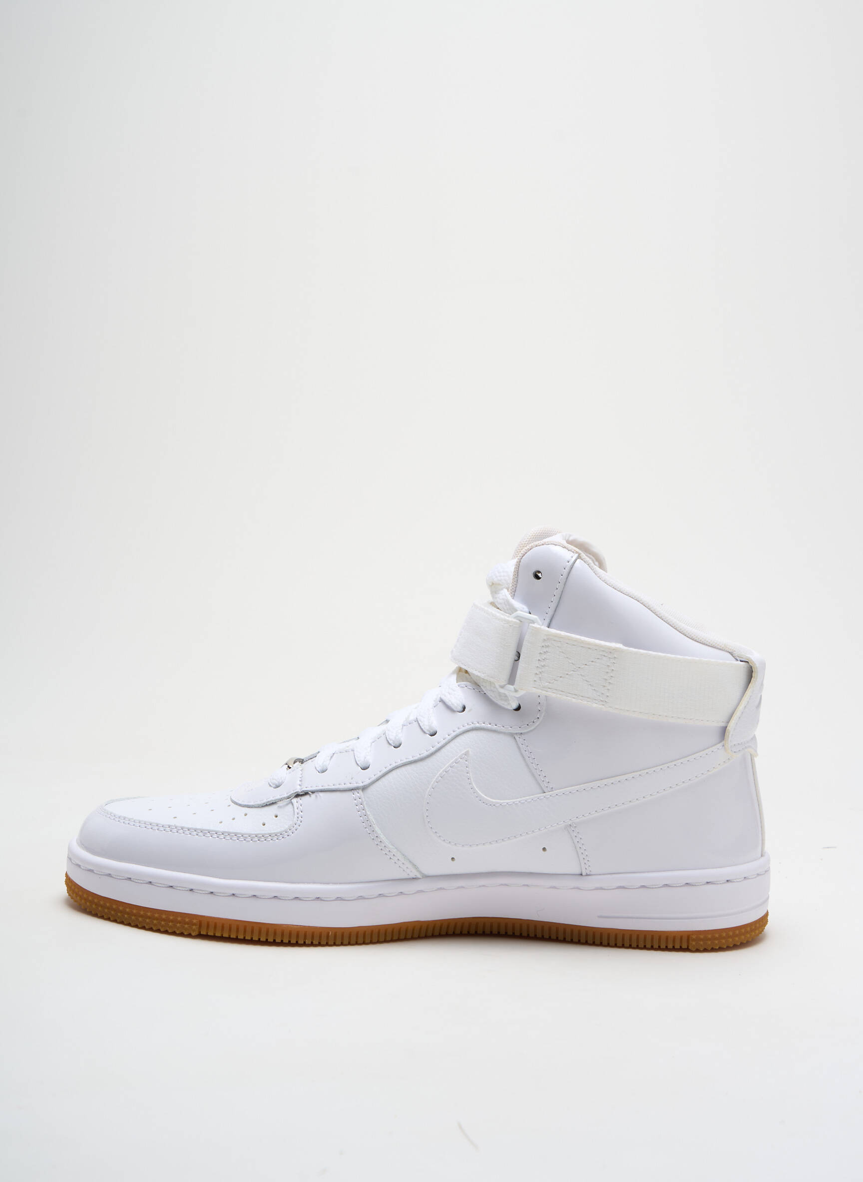 Bėgimo bateliai lygus medžiaga plokščias kulnas iki 3 cm baltas NIKE moteris