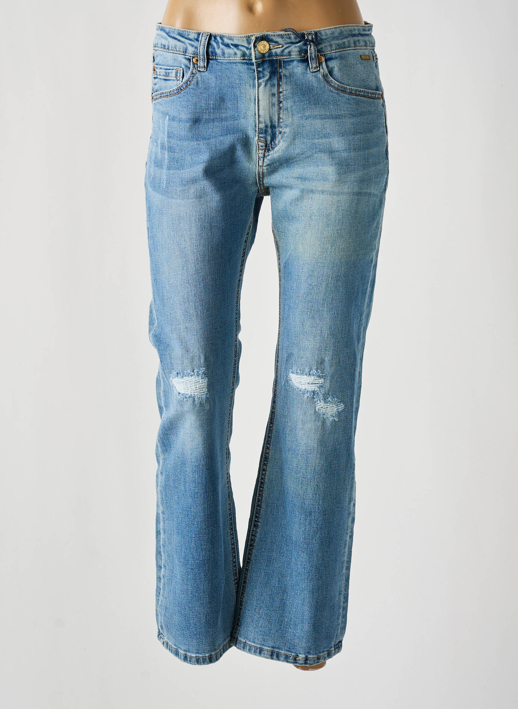 Bootcut džinsai normala dydis normala dydis mėlyna BLUE DAZE moteris