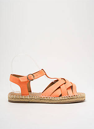 Espadrilės užsegimas kilpa(s) plokščias kulnas iki 3 cm oranžinė ARMISTICE moteris