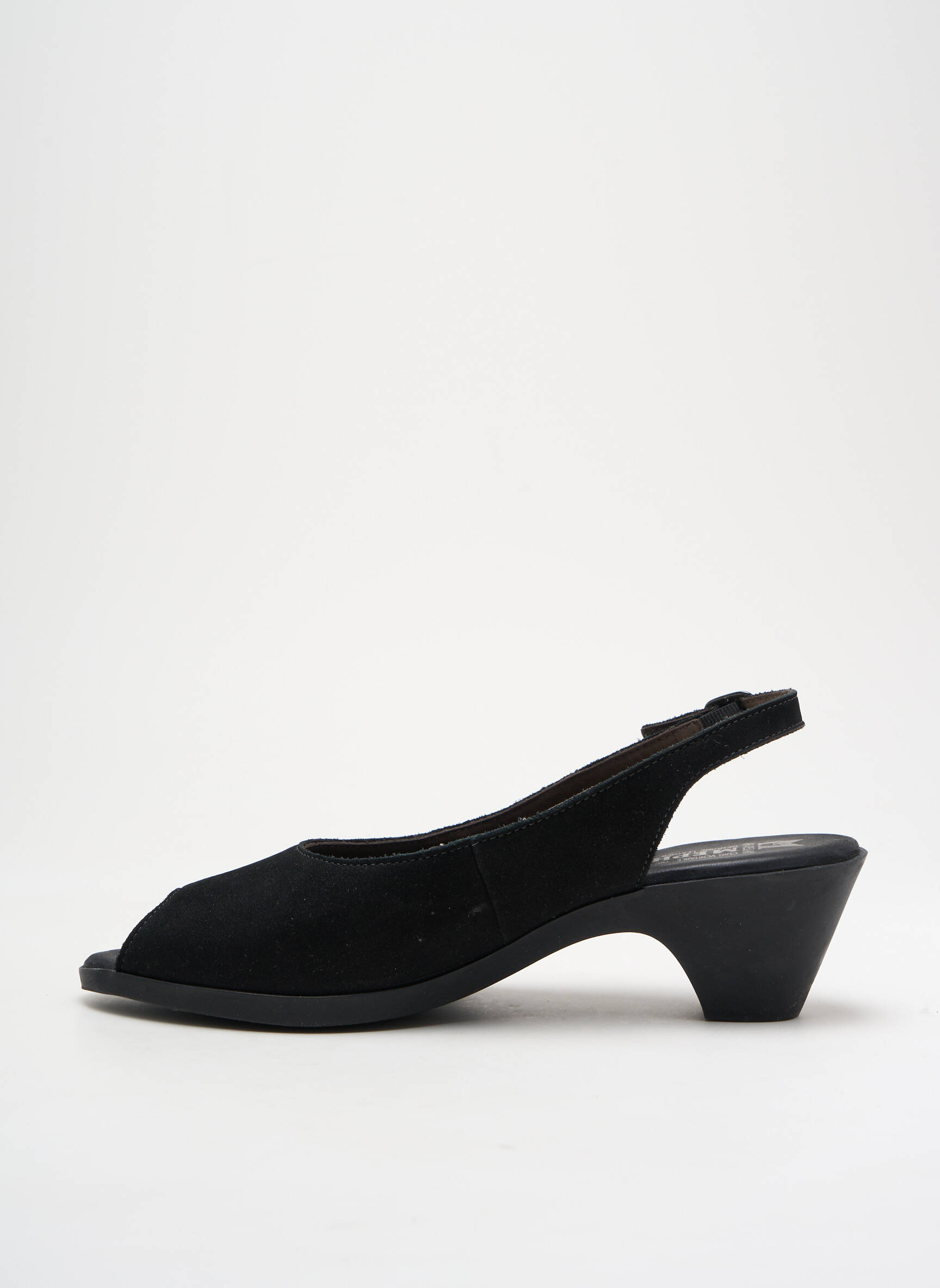 Sandalai/nu pėdos užsegimas kilpa(s) kulnas nuo 4 iki 6 cm juodas MEPHISTO moteris