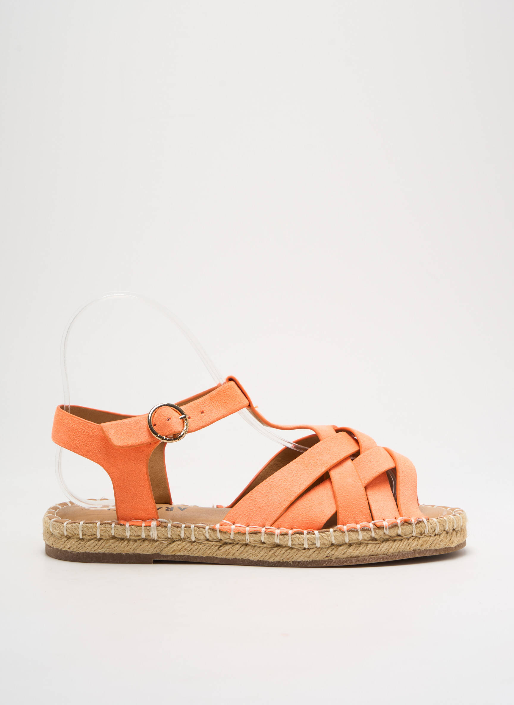 Espadrilės užsegimas kilpa(s) plokščias kulnas iki 3 cm oranžinė ARMISTICE moteris