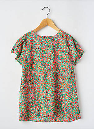 Bluzonai fantazijos raštas trumpas rankovės žalias MINI MOLLY mergina