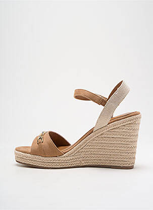 Espadrilės užsegimas kilpa(s) 10 cm ir daugiau aukštakulniai rudas TAMARIS moteris