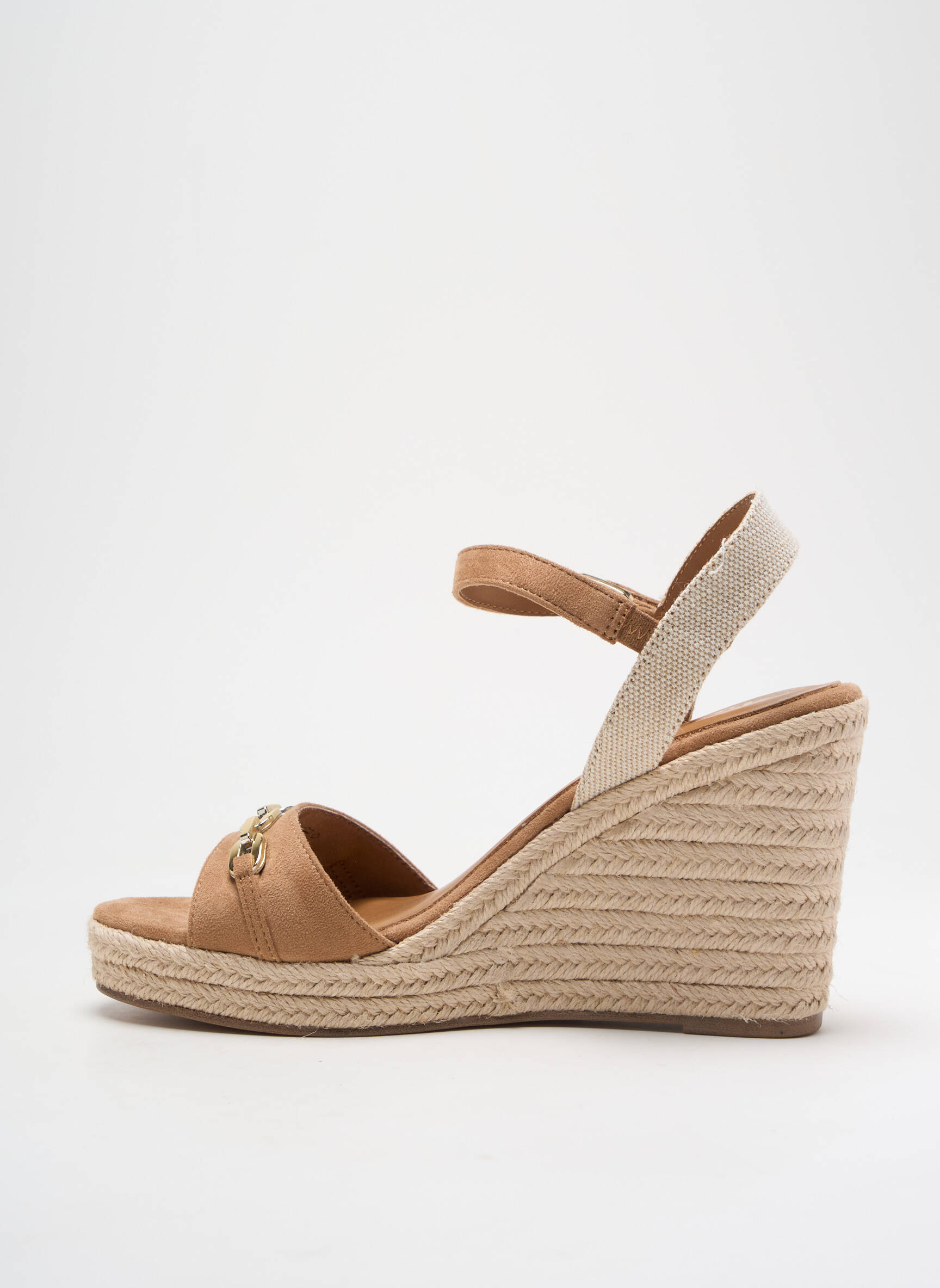 Espadrilės užsegimas kilpa(s) 10 cm ir daugiau aukštakulniai rudas TAMARIS moteris