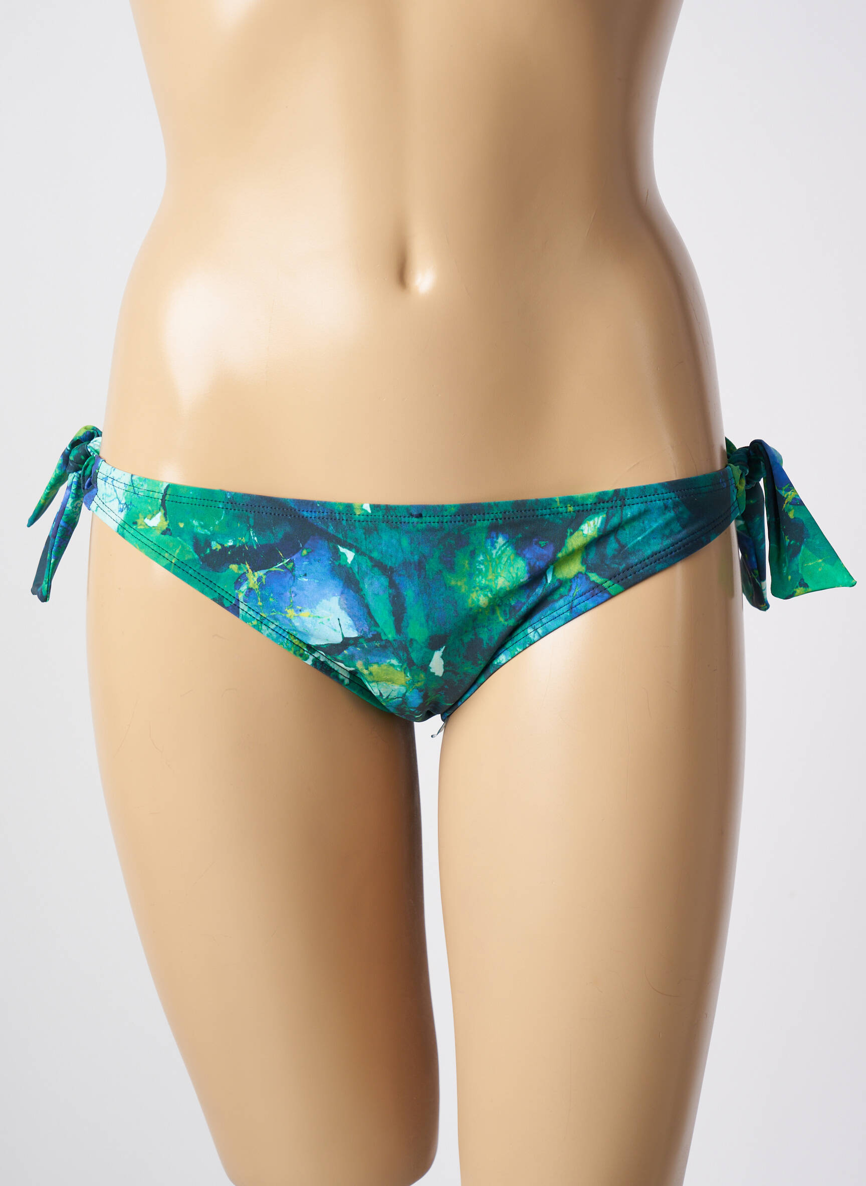 Maudymosi kelnaitės fantazijos raštas bikini žalias AUBADE moteris