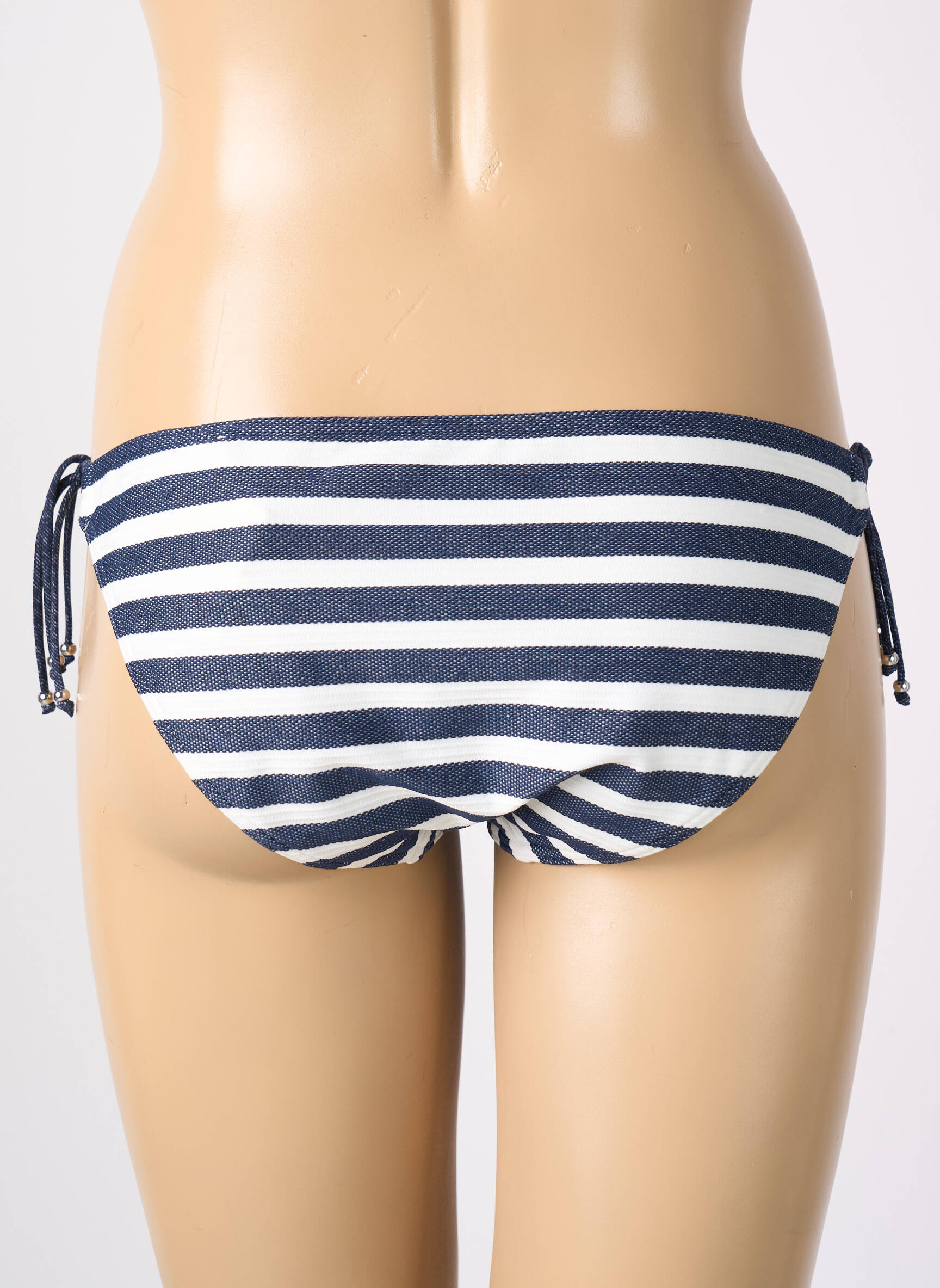 Maudymosi kelnaitės satino efektas bikini mėlyna PRIMADONNA moteris