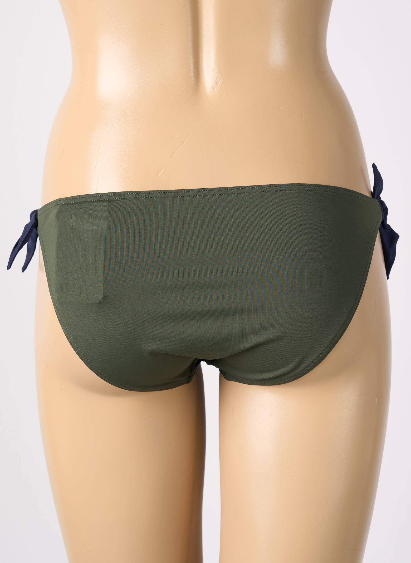 Maudymosi kelnaitės satino efektas bikini žalias PRIMADONNA moteris
