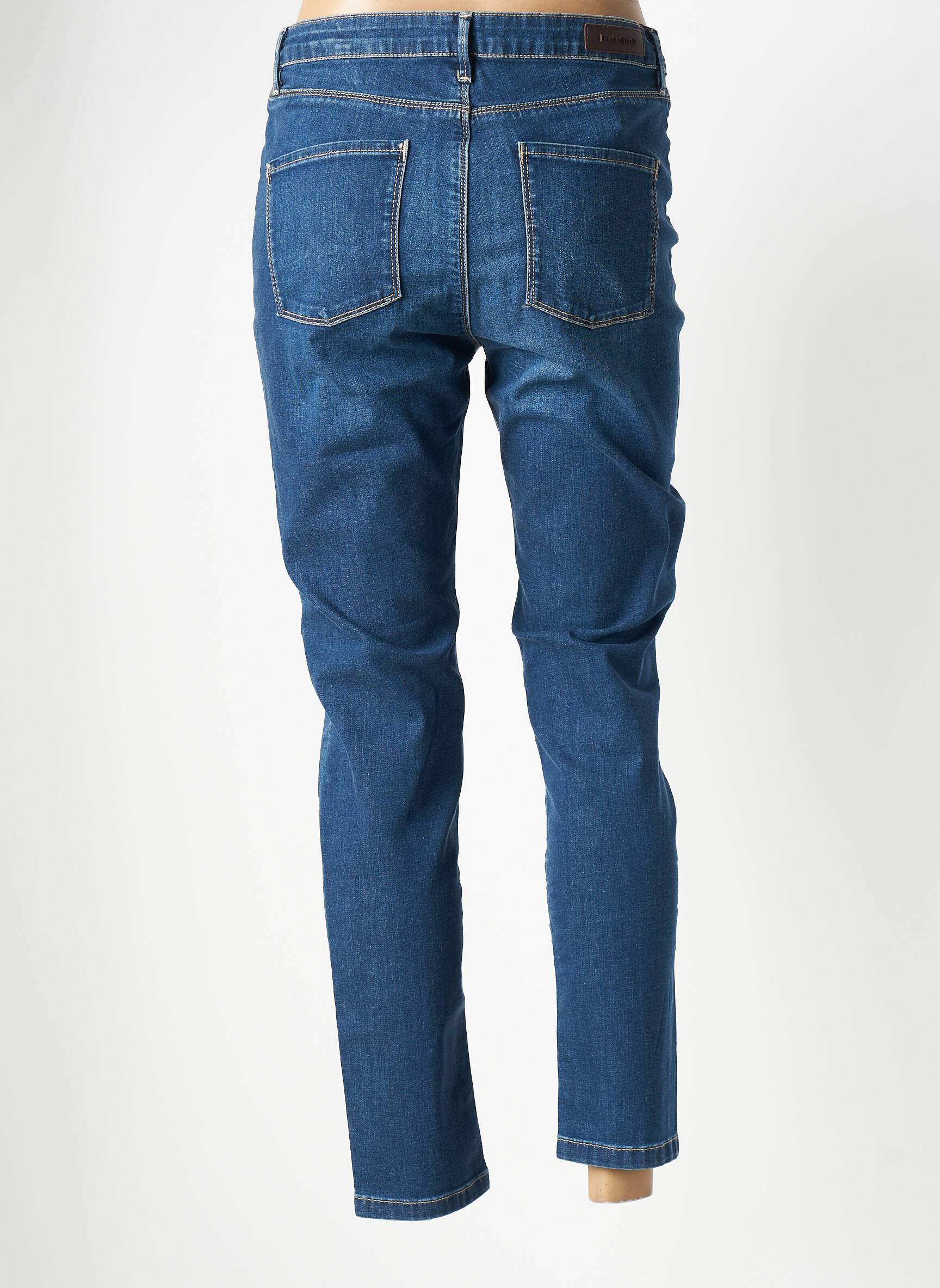 Lieknos džinsai tamprumas normala dydis mėlyna DENIM STUDIO moteris