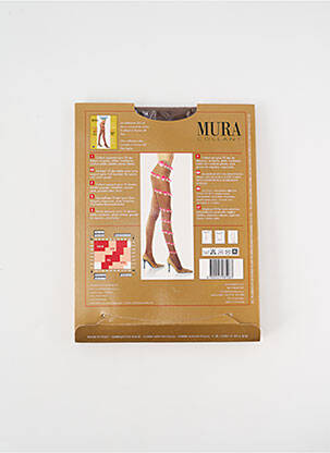 Kojinės tamprumas rudas MURA moteris