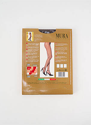Kojinės tamprumas rudas MURA moteris