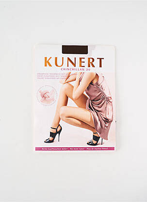 Kojinės tamprumas rudas KUNERT moteris
