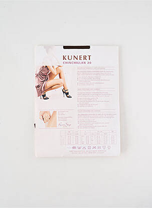Kojinės tamprumas rudas KUNERT moteris