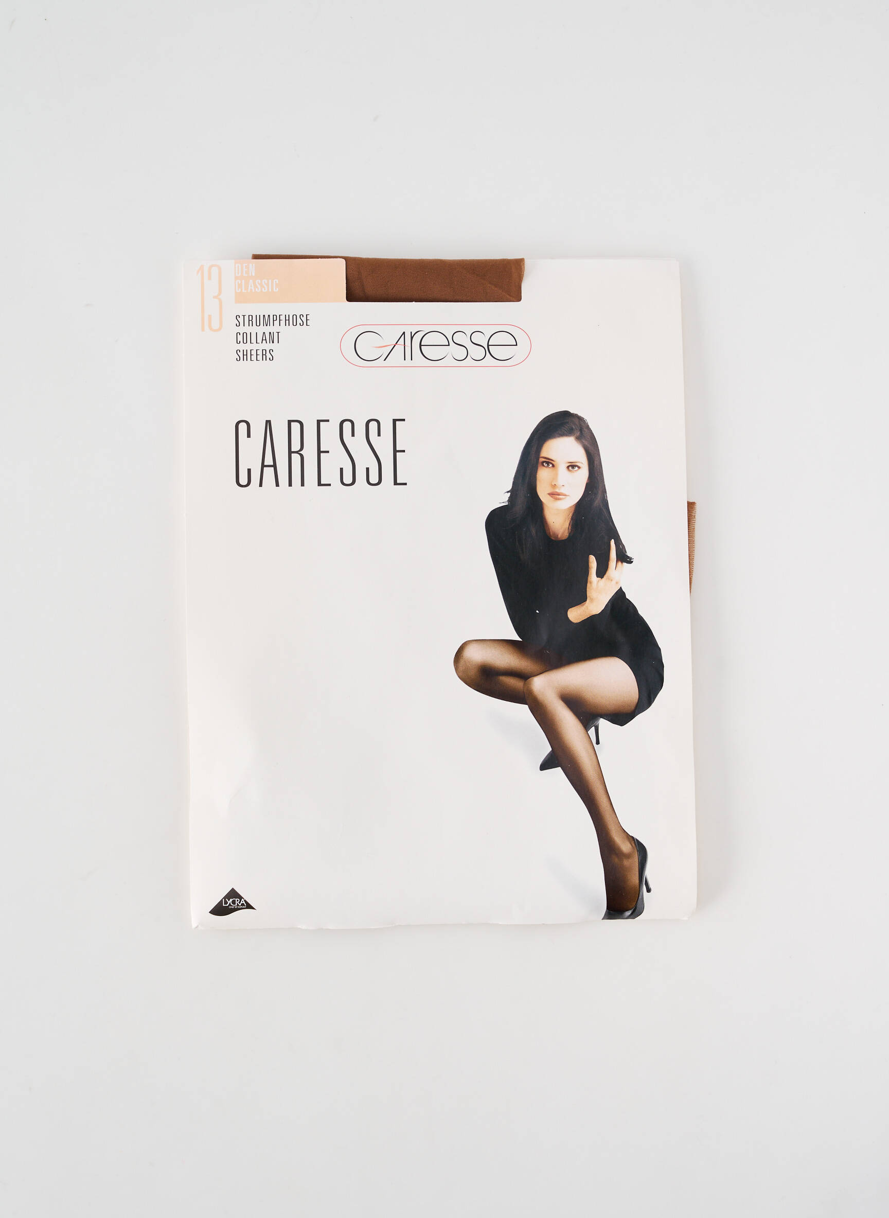 Kojinės tamprumas šviesiai ruda CARESSE moteris