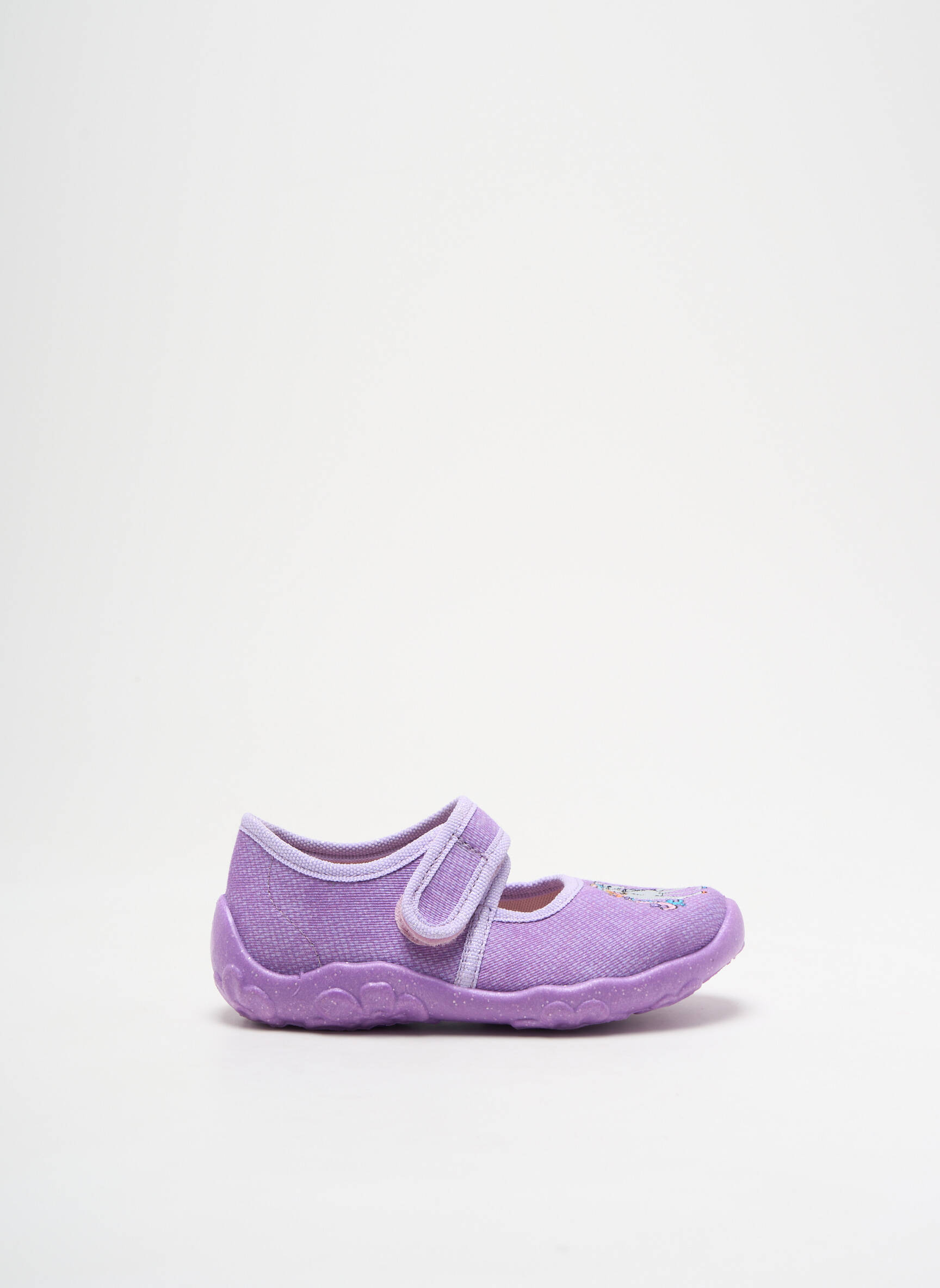 Bateliai/pantofliai velcro užsegimas apvalus mygtukas violetinis SUPERFIT berniukas