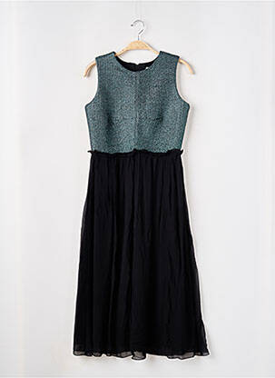 Pusilgių suknelė be rankų be rankų žalias DRESS GALLERY moteris