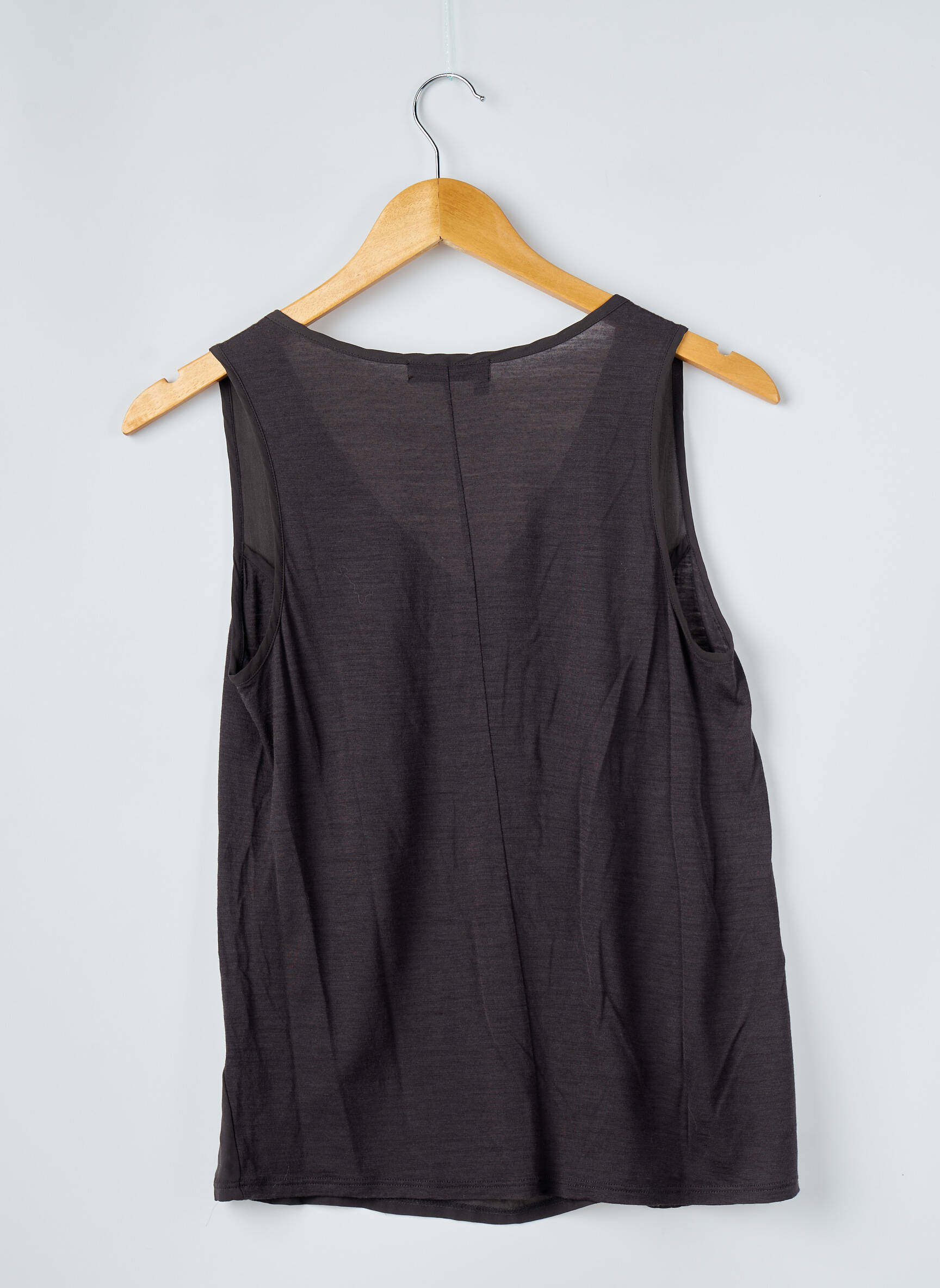 Viršūnė sklandi forma be rankų pilka THE KOOPLES moteris