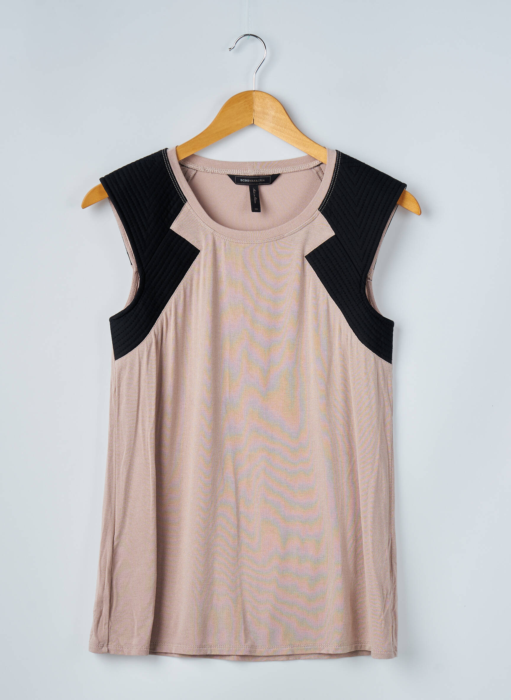 Viršūnė jersey audinys be rankų bežinis BCBGMAXAZRIA moteris