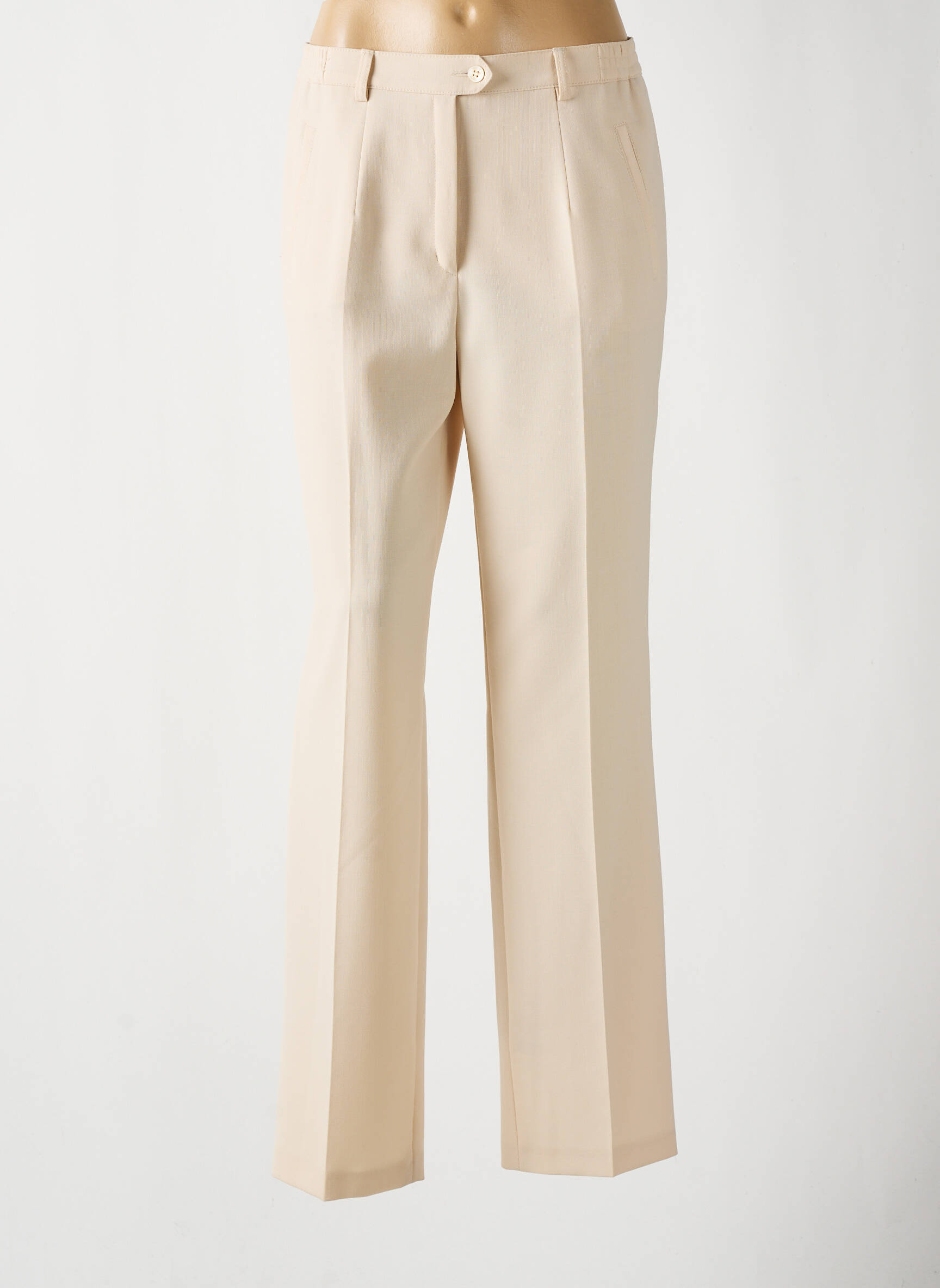 Pantalon kišenės aukšta talija bežinis LUCIA moteris