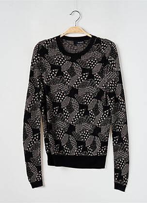Megztinis tamprumas ilgos rankovės juodas THE KOOPLES moteris