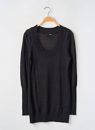Megztinis apatinė dalis siaura ilgos rankovės juodas H&M moteris