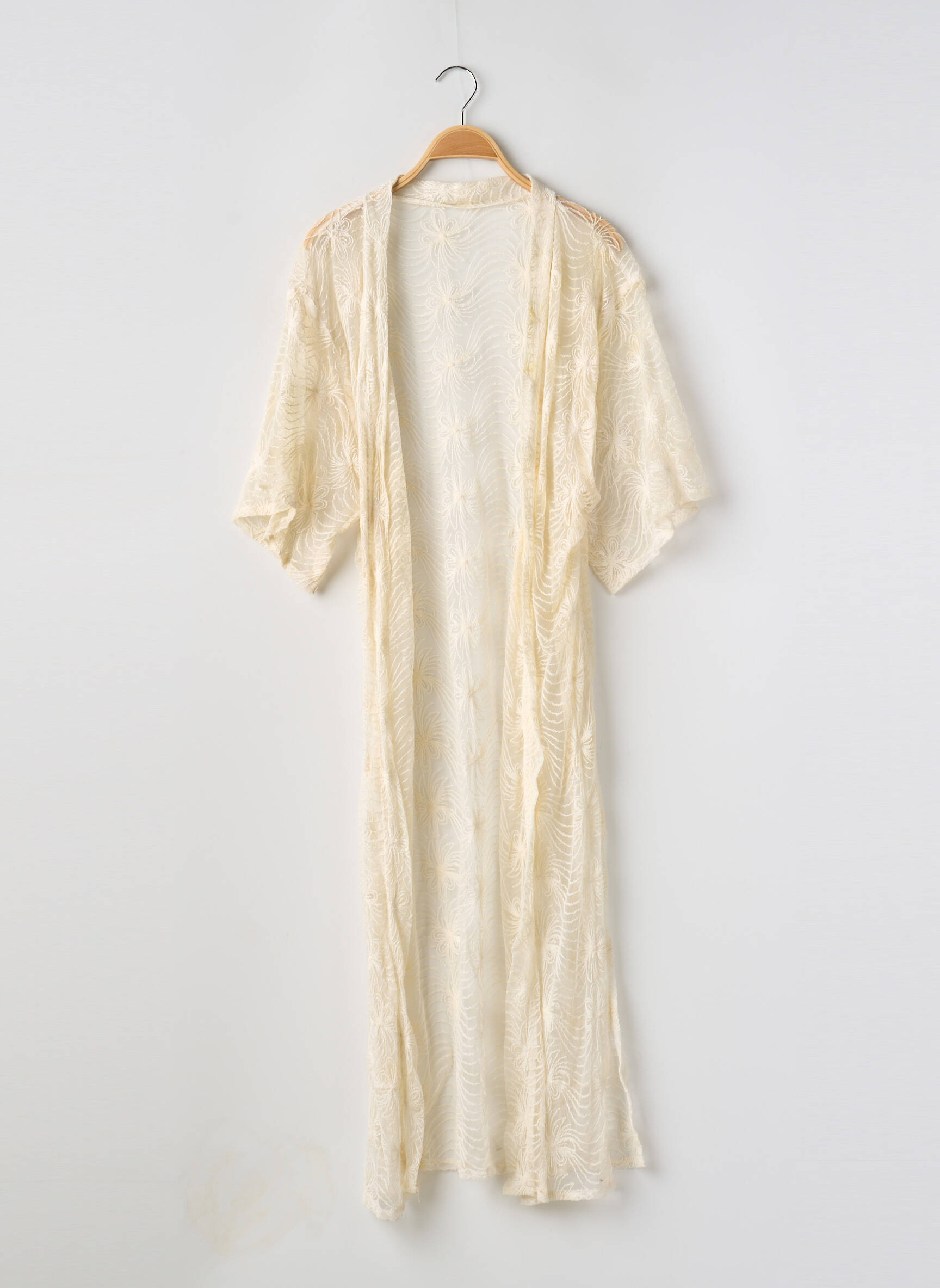 Kimono striukė sklandi forma bežinis SANS MARQUE moteris