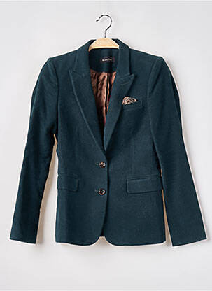 Švarkas netikros kišenės žalias MASSIMO DUTTI moteris