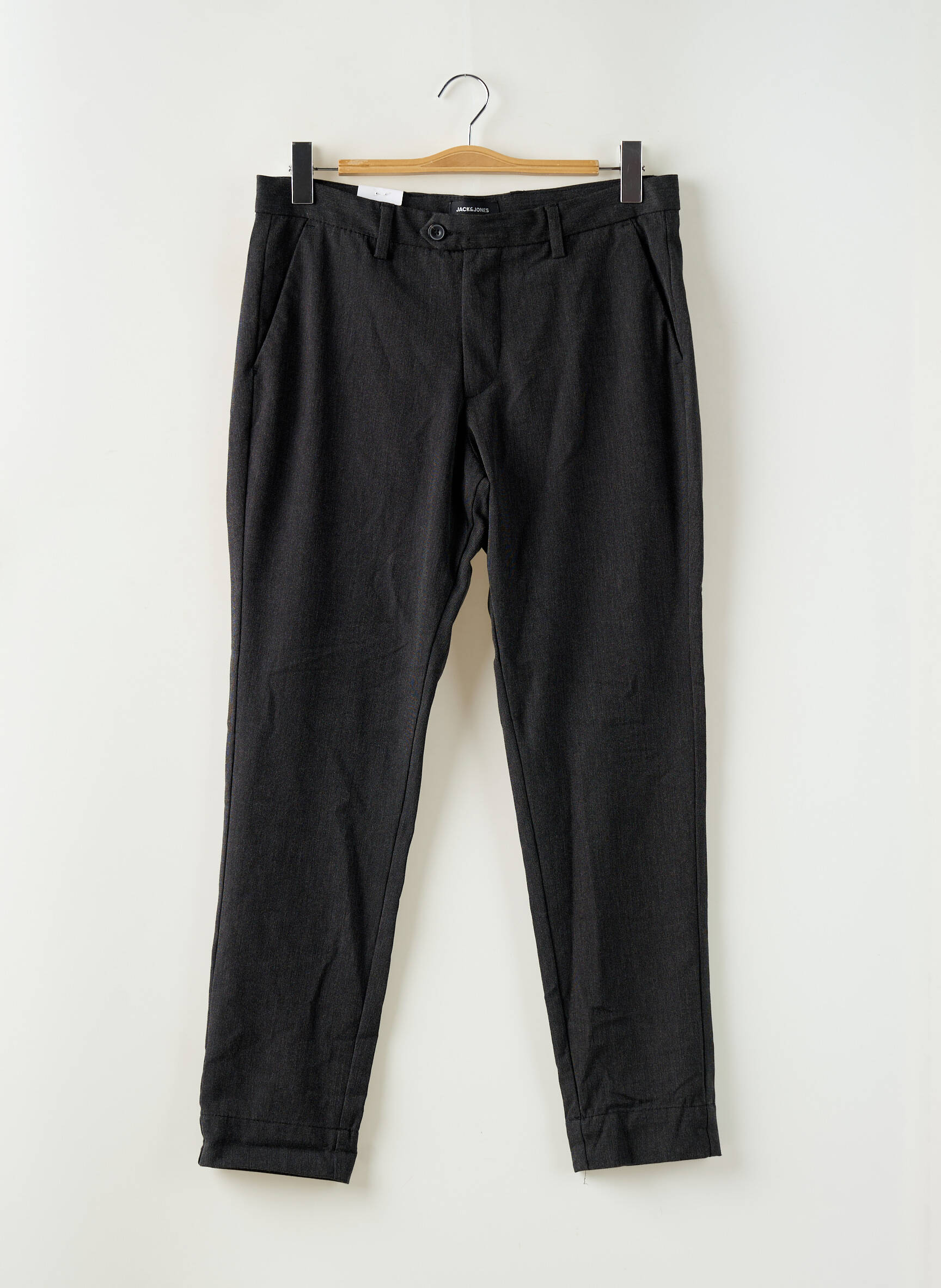 Chino kelnė chinamas audinys normala dydis juodas JACK & JONES vyras