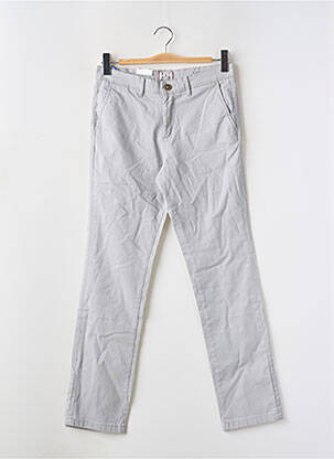 Chino kelnė popelinos audinys, kuris pasižymi lygiu ir tankiu paviršiumi. normala dydis pilka JACK & JONES vyras