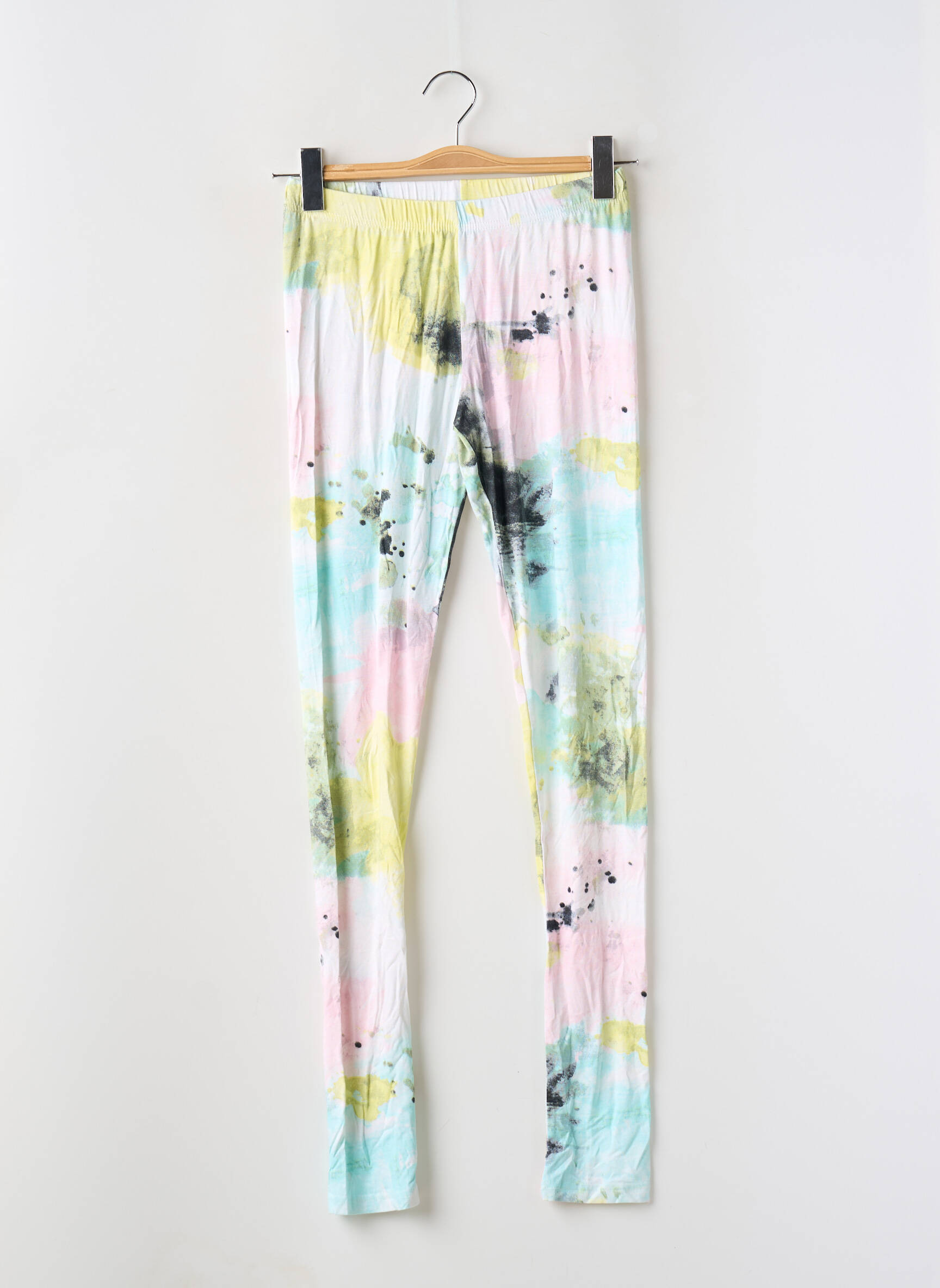 Legingas jersey audinys normala dydis baltas PIECES moteris