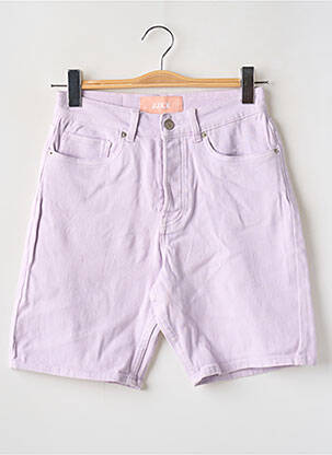 Bermudas aukšta talija aukšta talija violetinis JJXX moteris