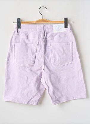 Bermudas aukšta talija aukšta talija violetinis JJXX moteris