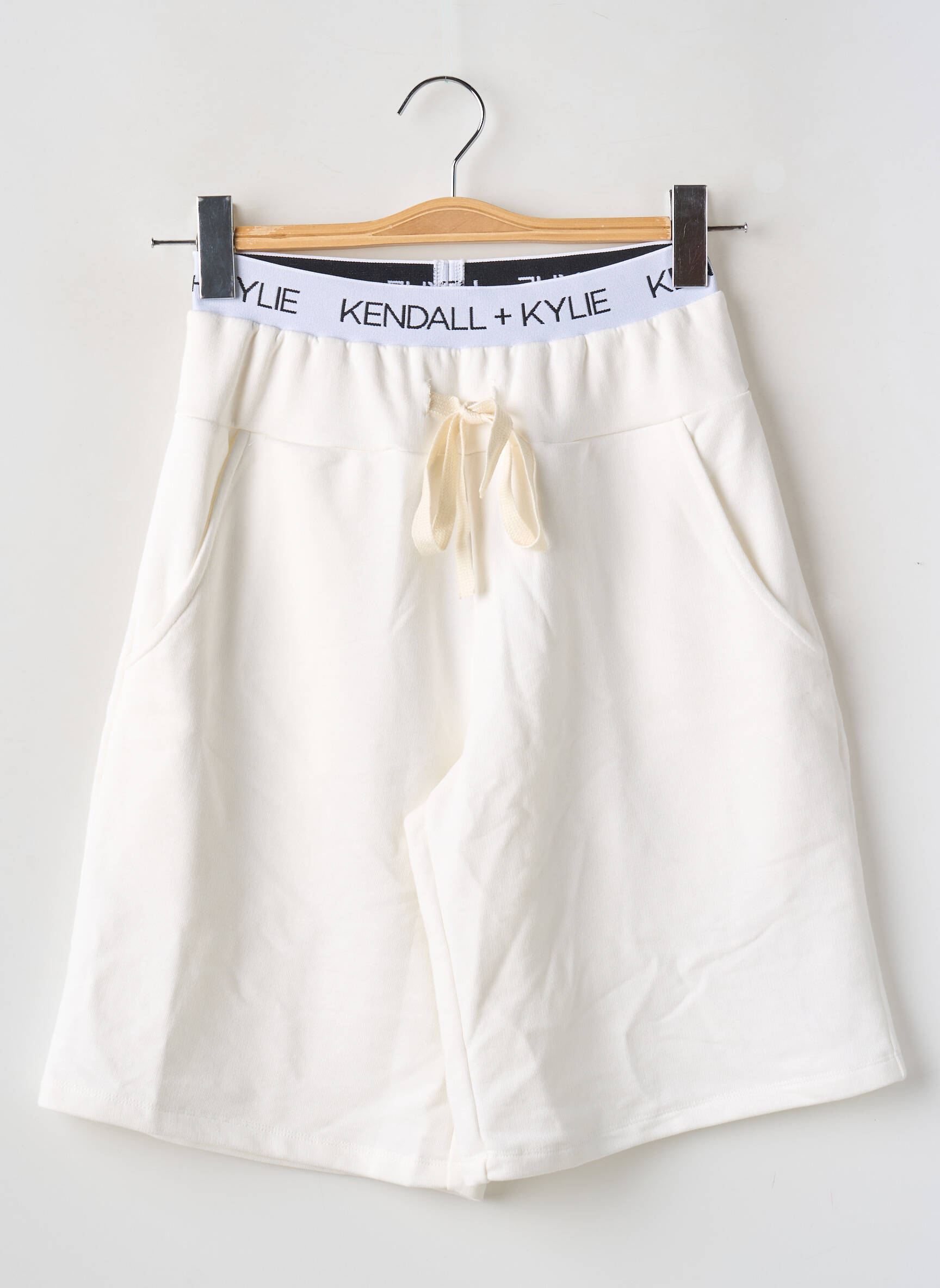 Bermudas aukšta talija aukšta talija baltas KENDALL + KYLIE moteris