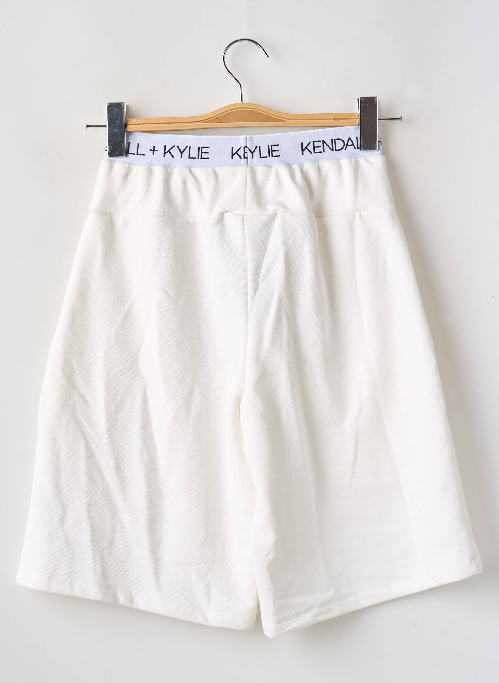 Bermudas aukšta talija aukšta talija baltas KENDALL + KYLIE moteris
