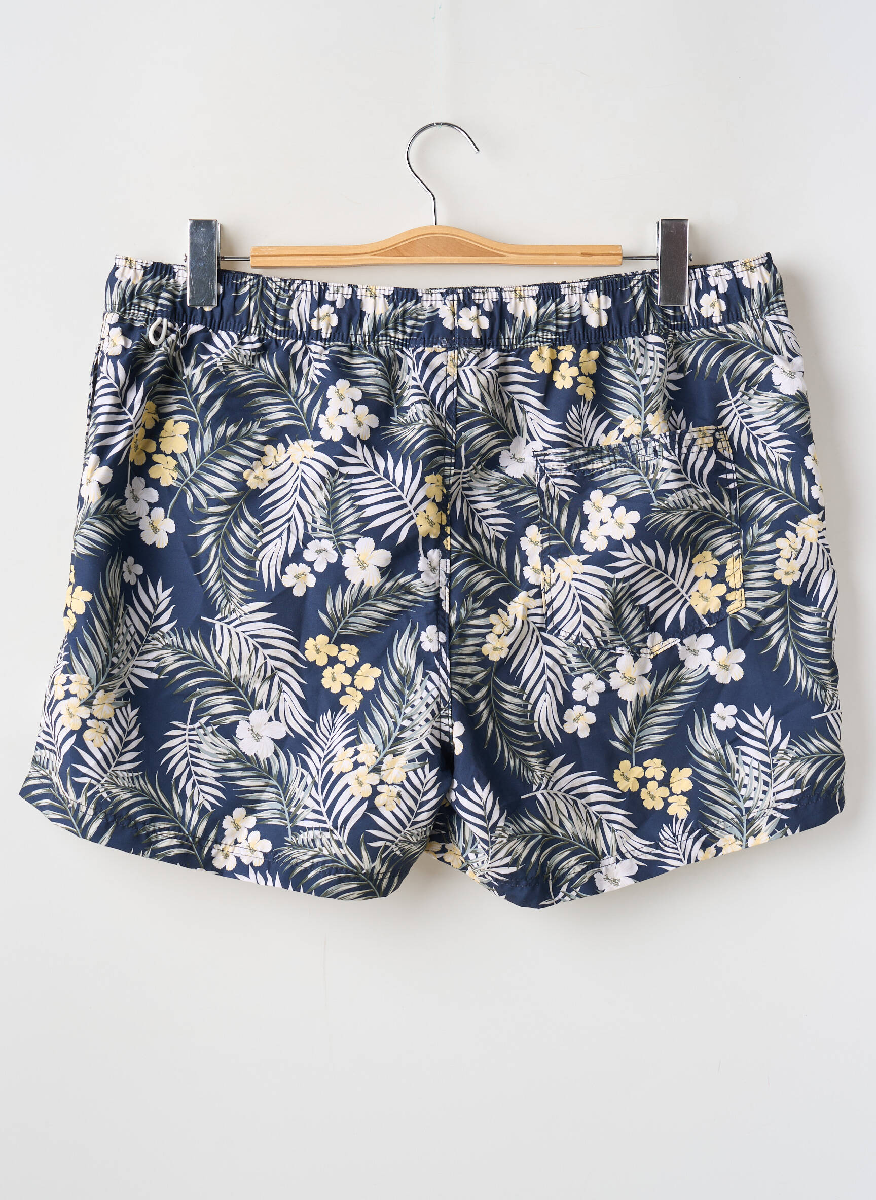 Maudymosi šortas tiesioginis dažymas spausdinimas mėlyna JACK & JONES vyras
