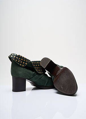 Batai/botai satino audinys kulnas nuo 4 iki 6 cm žalias TSUMORI CHISATO moteris