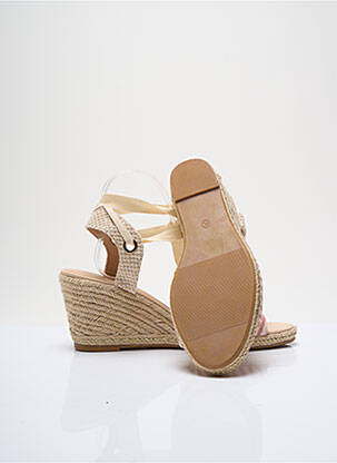 Espadrilės amortizuojančios pado tipas kulnas nuo 4 iki 6 cm rožinė KIABI moteris